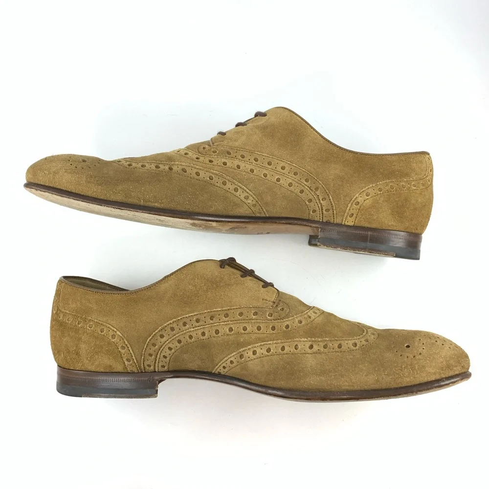 Gucci suede wingtip oxford - Picture 4 of 8